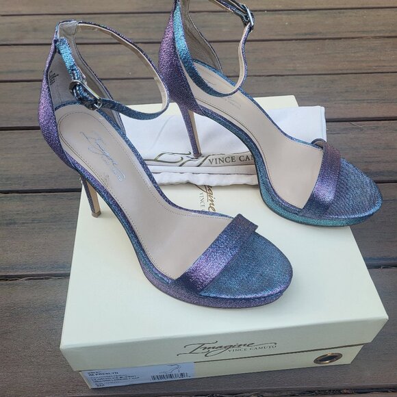 Vince Camuto Imagine Sparkle Stiletto Heel Shoes Size 8 - Picture 3 of 14